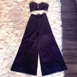 Palazzo Pants Two-Piece Jumpsuit - Revolve